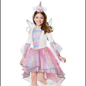 Majestic Unicorn Girls Costume Spirit Halloween Child Small 3-4